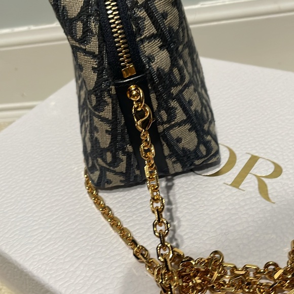 Christian Dior oblique Caro d-Cosy mini bag top handle - Picture 8 of 10